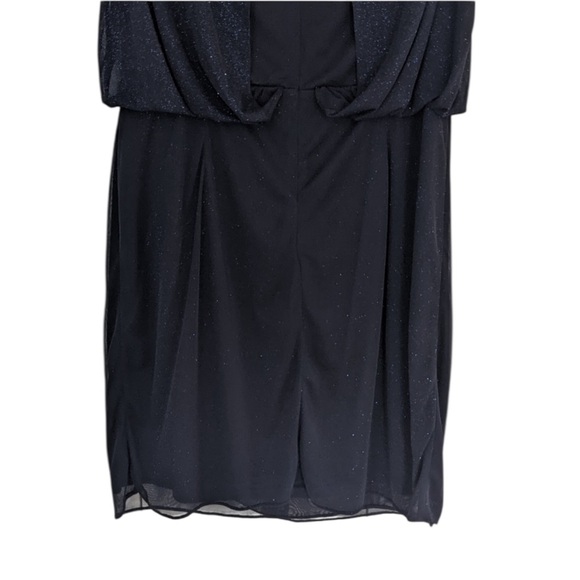 Scarlett navy blue cocktail dress, size 16, sparkle, party event dress - Picture 7 of 12